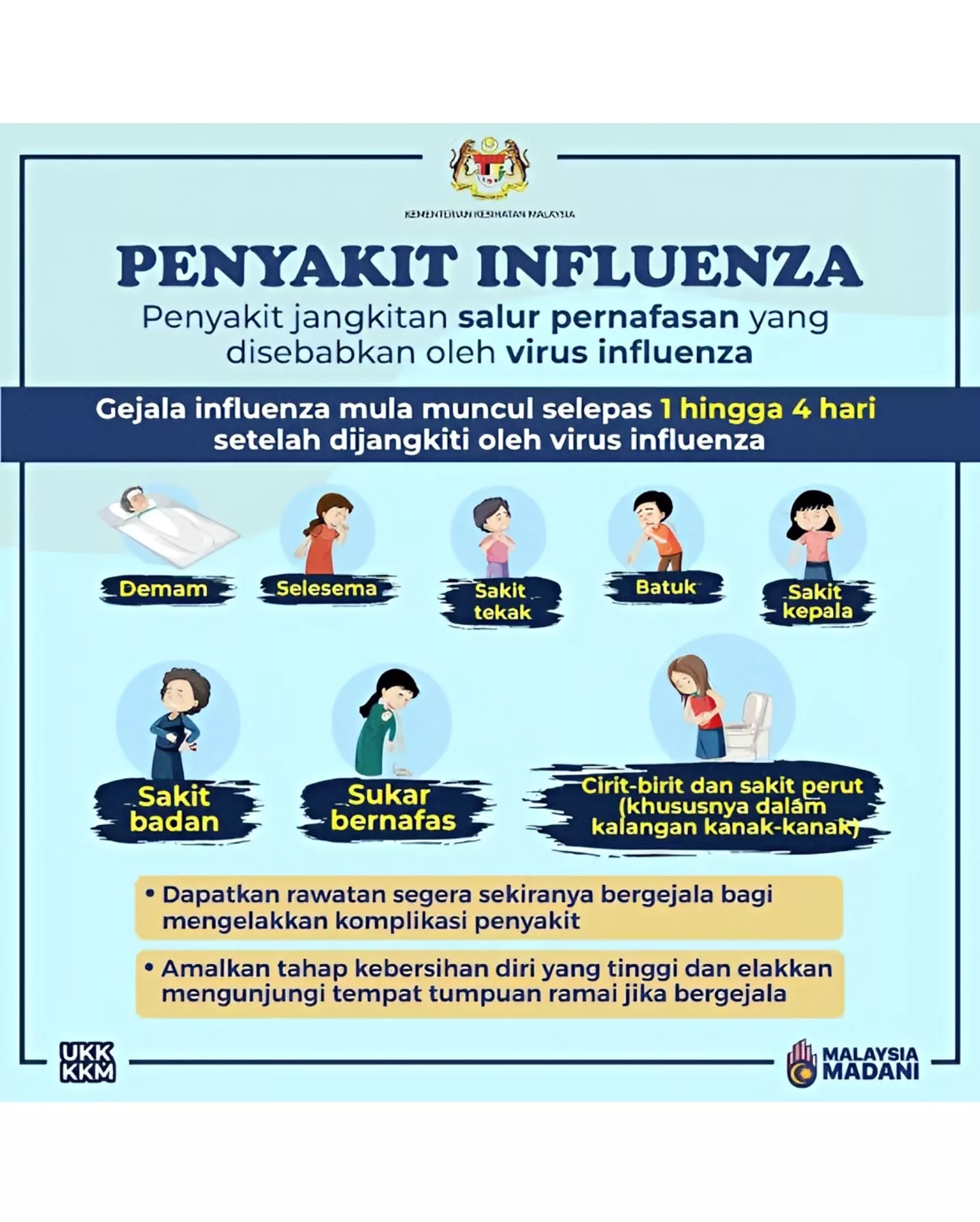 Cara Lindungi Anak Daripada Influenza A, Virus Paling Ganas Musim Ini Yang Wajib Ibu Bapa Tahu!