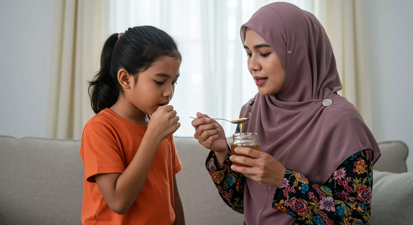 Petua Hilangkan Batuk Anak, Ibu Ayah Wajib Tahu!