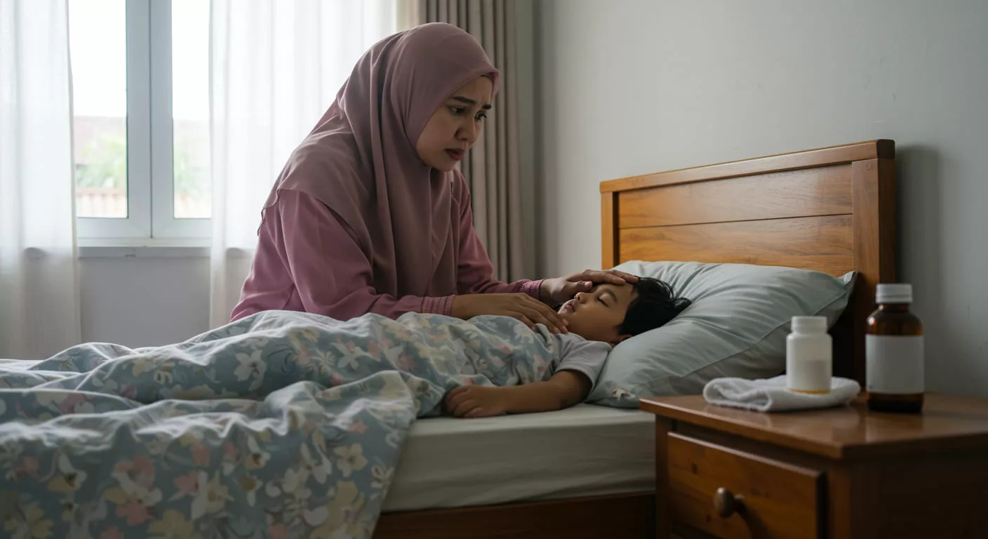 Dua Virus, Simptom Sama: Ibu Ayah Wajib Tahu Bezanya Influenza A & COVID