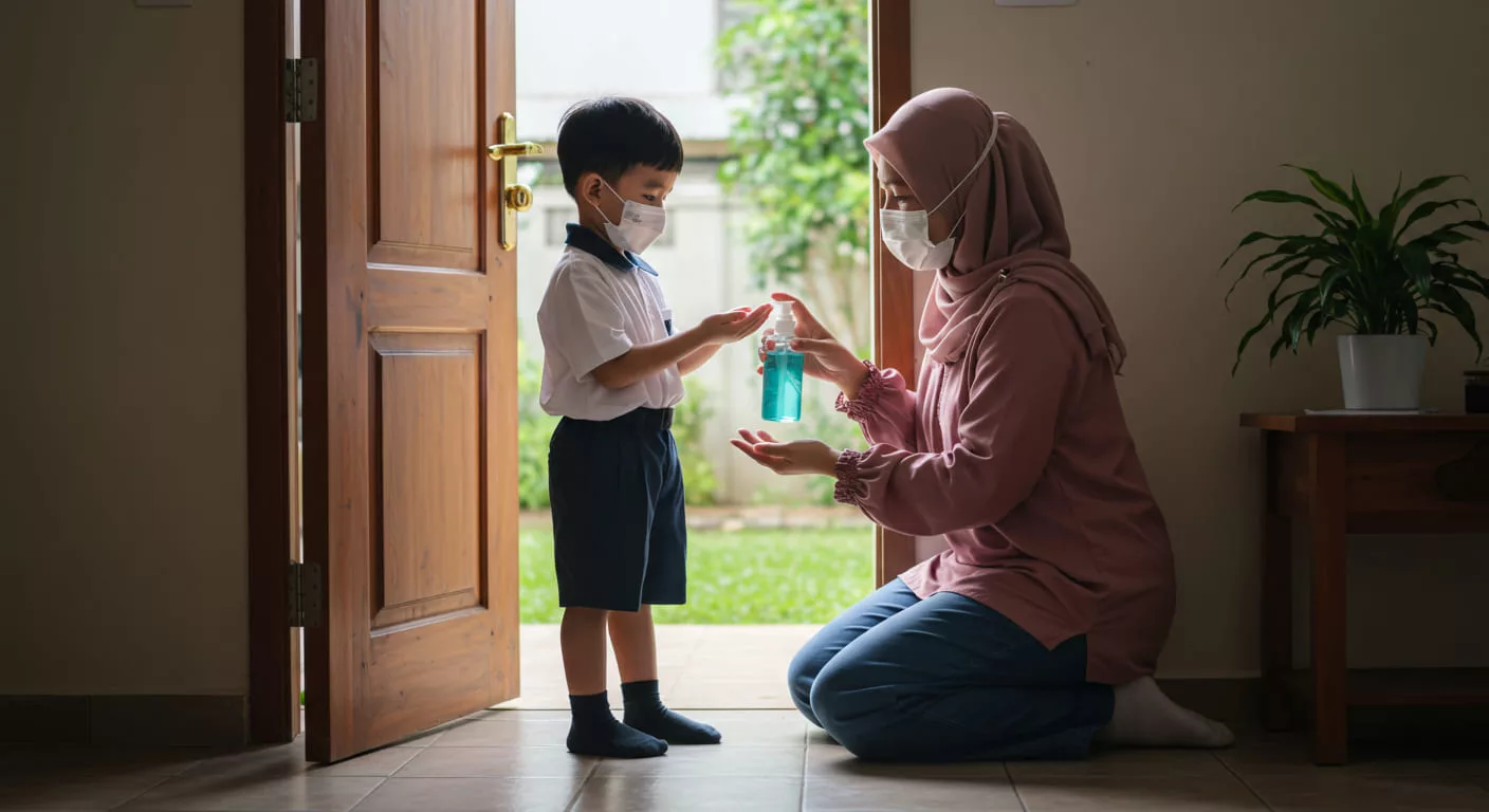 Dua Virus, Simptom Sama: Ibu Ayah Wajib Tahu Bezanya Influenza A & COVID