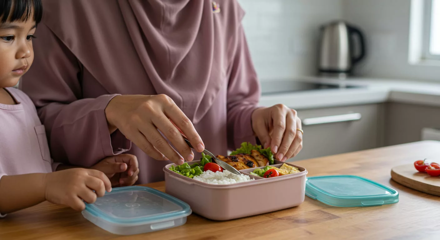 Rahsia Suku-Suku Separuh: Cara Mudah Ibu Ayah Sediakan Lunchbox Anak Sihat & Bertenaga