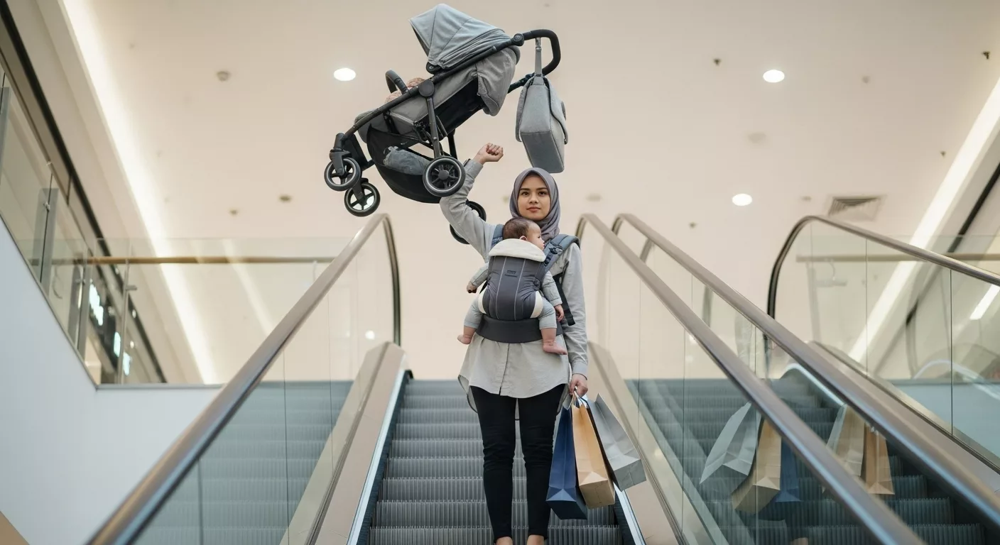 Isu Bayi Naik Stroller Di Mall Cetus Perdebatan Panas: Nilai Empati Jadi Tanda Tanya