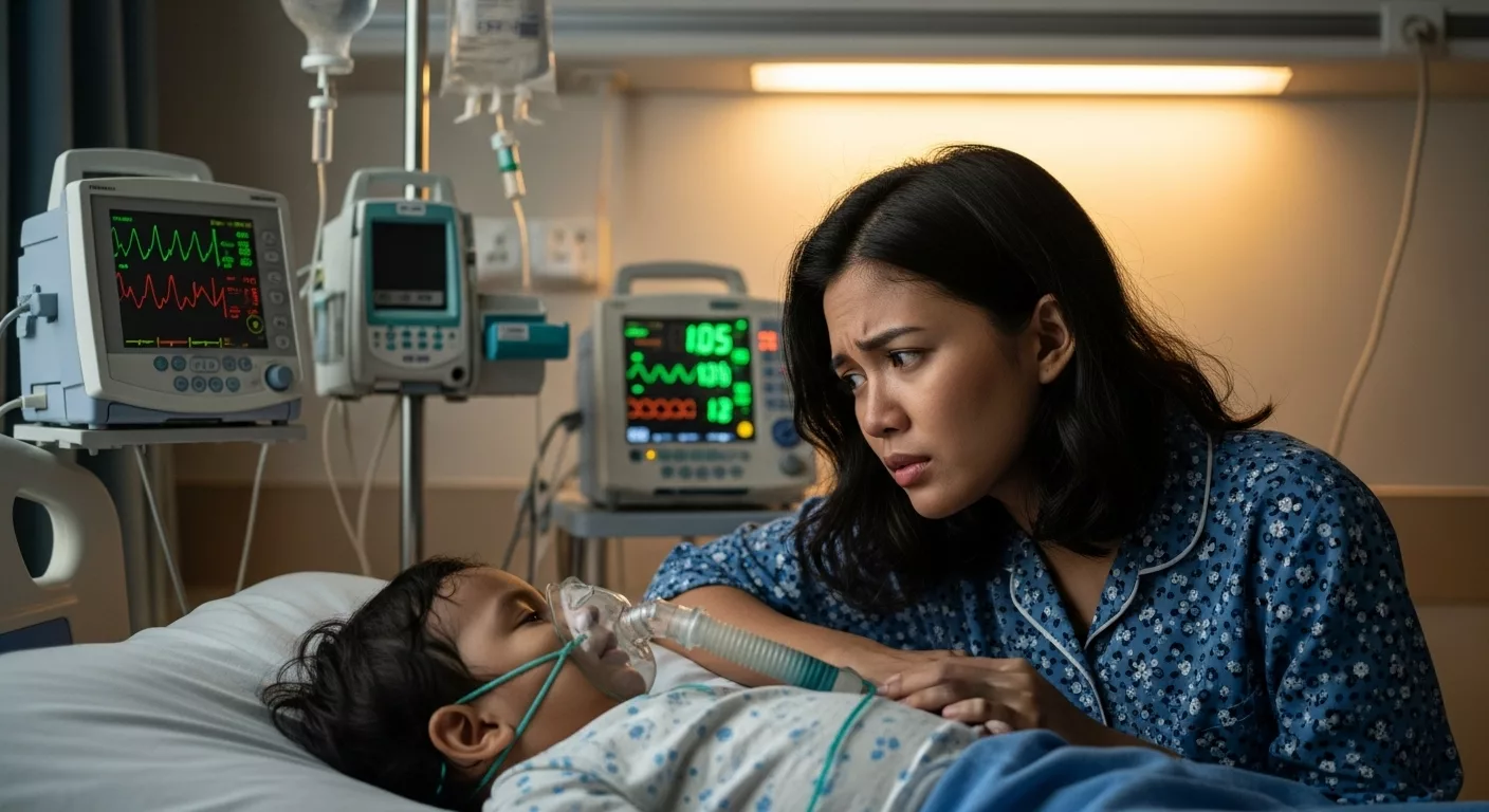 Anak Nampak Lain Macam? 5 Tanda Nafas Anak Dalam Bahaya Yang Mak Ayah Wajib Tahu Cepat!