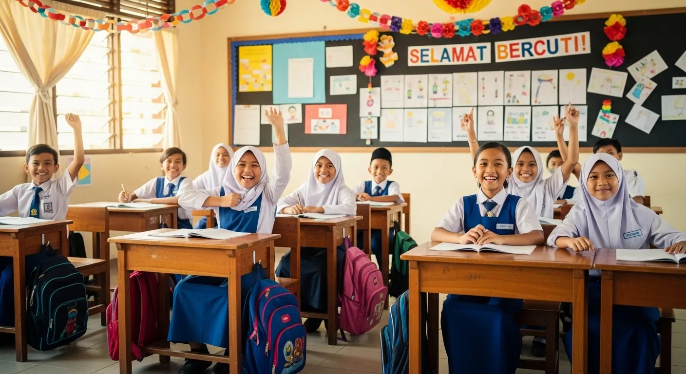 Takwim Sekolah 2026 Dah Keluar! Ini Tarikh Penting Dan Tip Rancang Awal Untuk Ibu Ayah