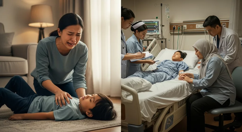 Sawan Tarik Kanak-Kanak: Panduan Pantas Selamatkan Anak