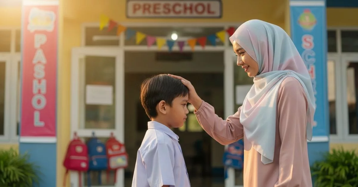 Doa Sebelum Anak Pergi Sekolah: Amalan Perlindungan & Kasih Sayang Ibu Bapa Setiap Pagi