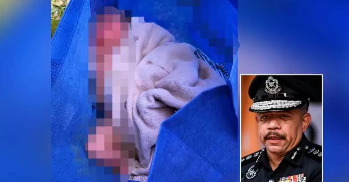 Bayi Masih Bertali Pusat Ditemui Dalam Beg Biru Di USJ