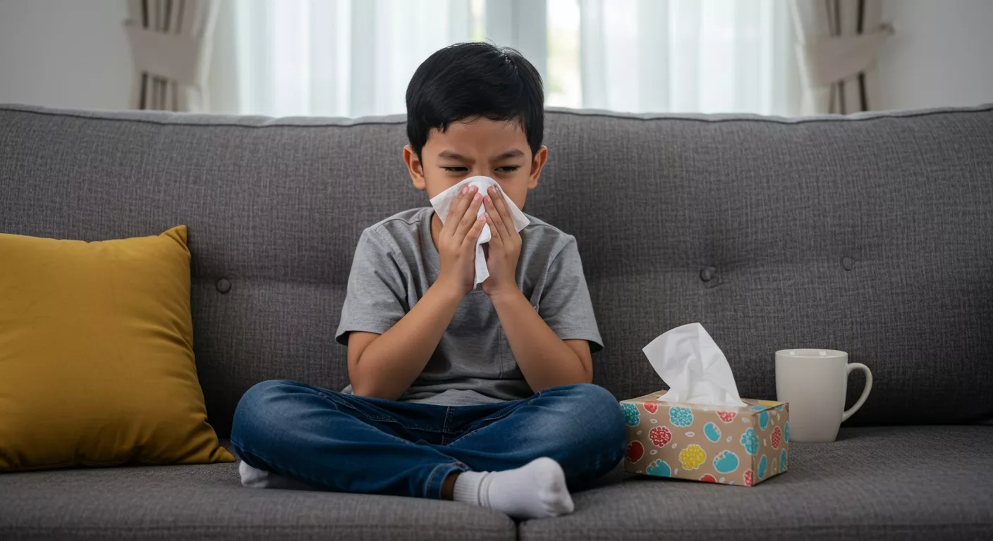 Satu Famili Kena Jangkitan, Kenali Influenza A, Simptom Dan Cara Jaga Anak