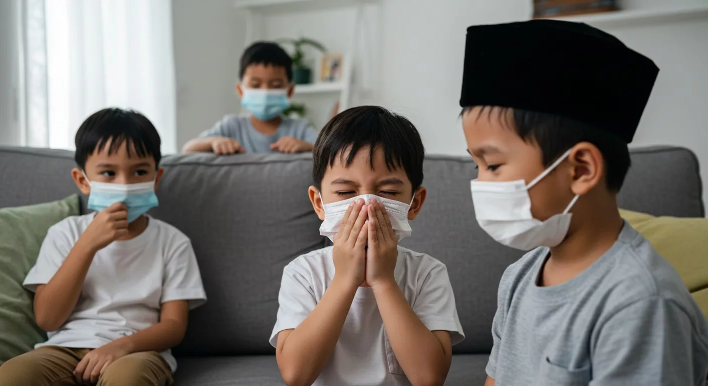 Satu Famili Kena Jangkitan, Kenali Influenza A, Simptom Dan Cara Jaga Anak