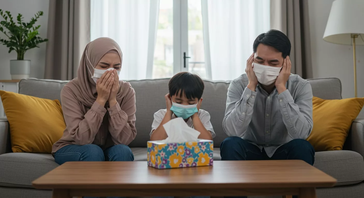 Satu Famili Kena Jangkitan, Kenali Influenza A, Simptom Dan Cara Jaga Anak