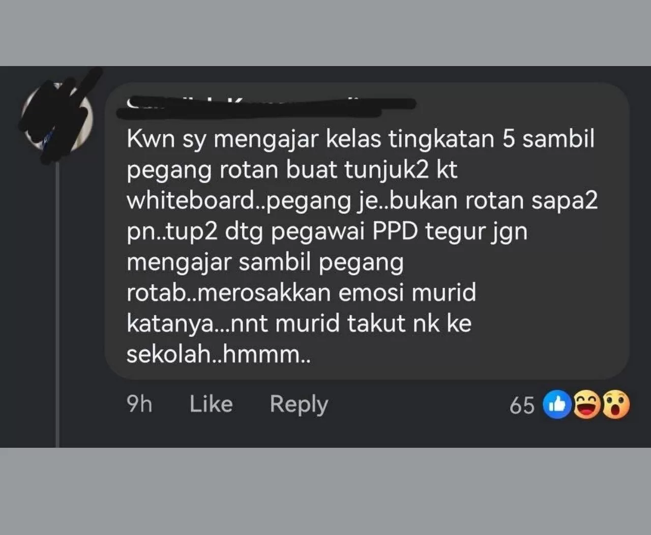 KPM Tolak Rotan Di Sekolah – “Saya Pernah Ke Balai Kerana Cuba Memanusiakan Murid….”