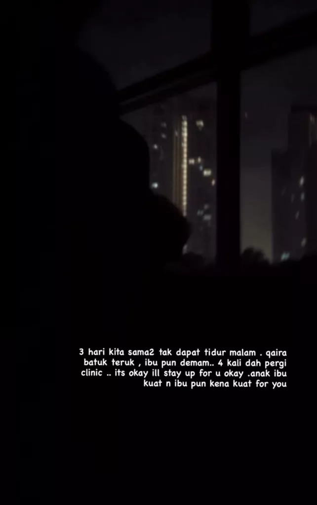 “Dah 4 Hari Ibu Tak Tidur… “ Anak Sakit Luahan Uqasha Senrose Buat Ramai Ibu Tersentuh