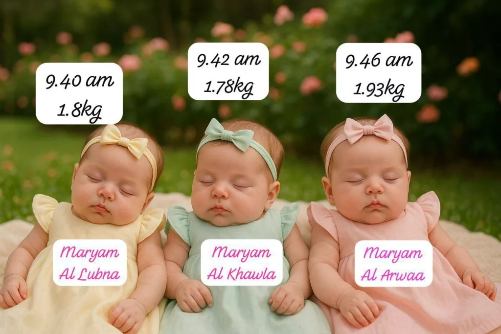 Kisah Menyentuh Hati Mejar Fikry Amri: Embrio Pecah Jadi Dua, Rezeki Kembar Tiga Selepas Kehilangan Anak