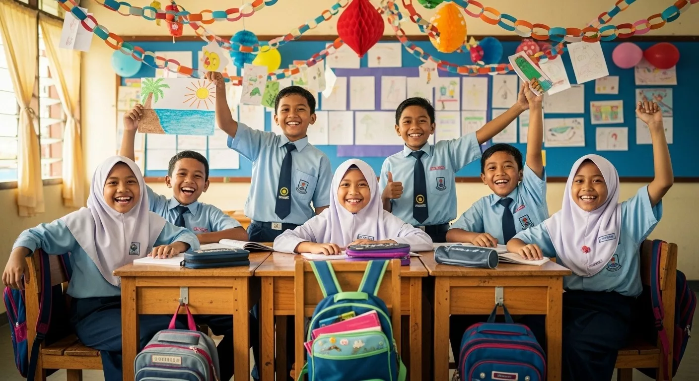Takwim Sekolah 2026 Dah Keluar! Ini Tarikh Penting Dan Tip Rancang Awal Untuk Ibu Ayah