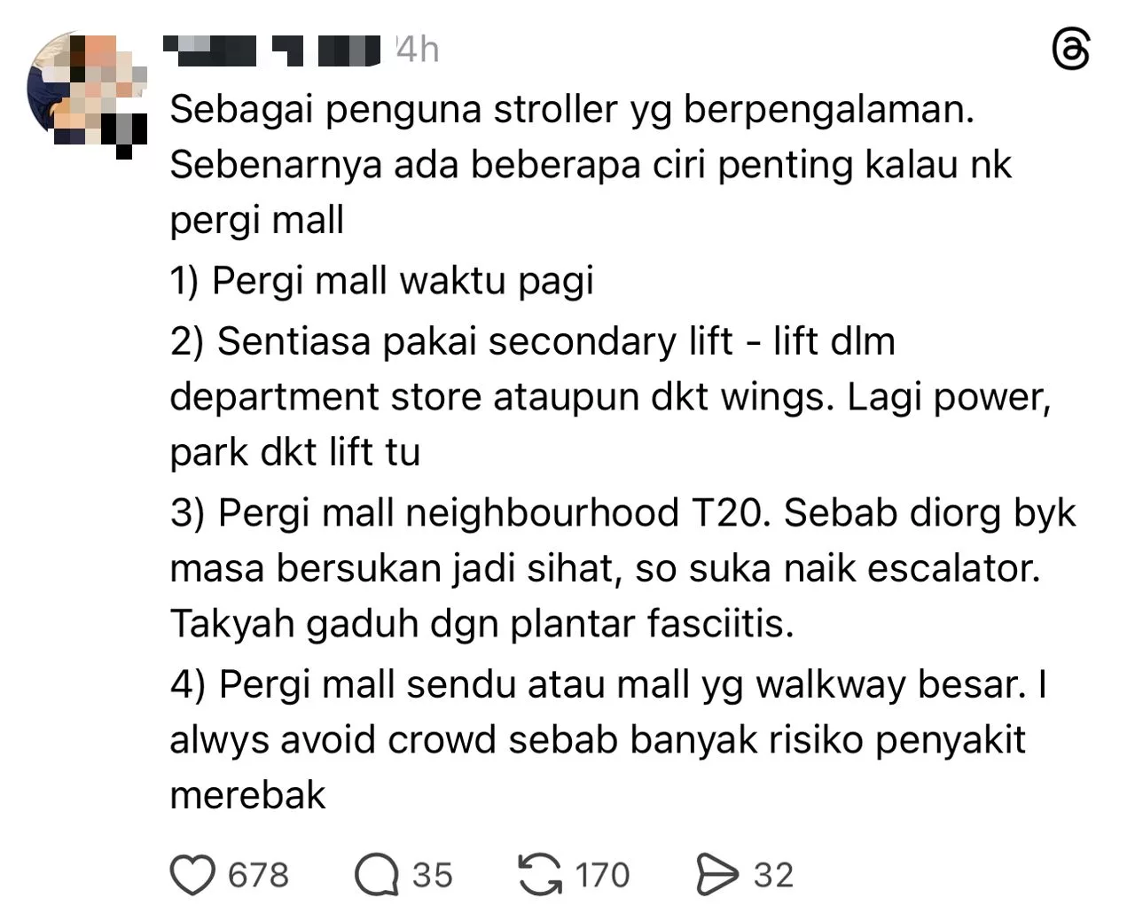 Isu Bayi Naik Stroller Di Mall Cetus Perdebatan Panas: Nilai Empati Jadi Tanda Tanya