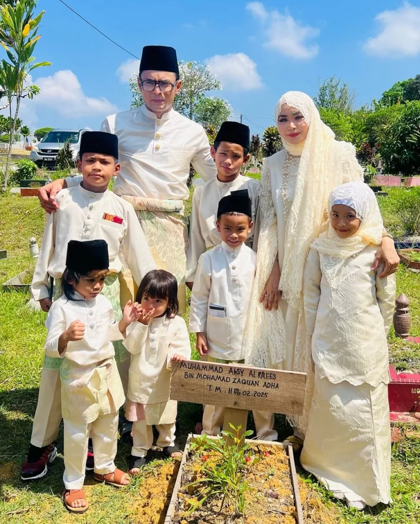 Hari Jumaat Penuh Kerinduan – Luahan Sebak Ayu Raudhah dan Zaquan Adha Buat Anak Syurga Mereka