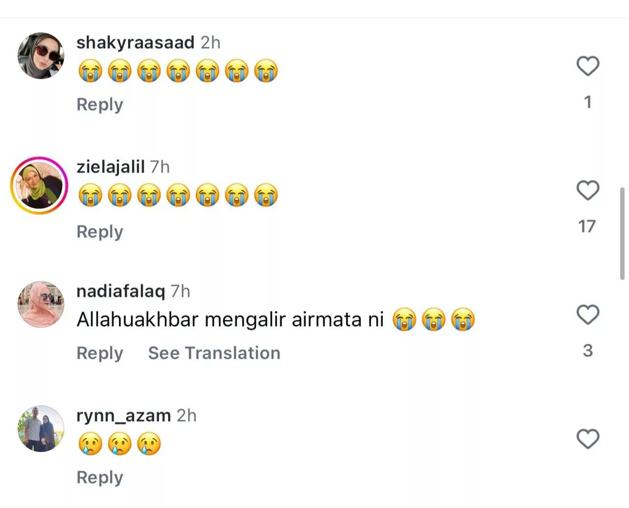 Hari Jumaat Penuh Kerinduan – Luahan Sebak Ayu Raudhah dan Zaquan Adha Buat Anak Syurga Mereka