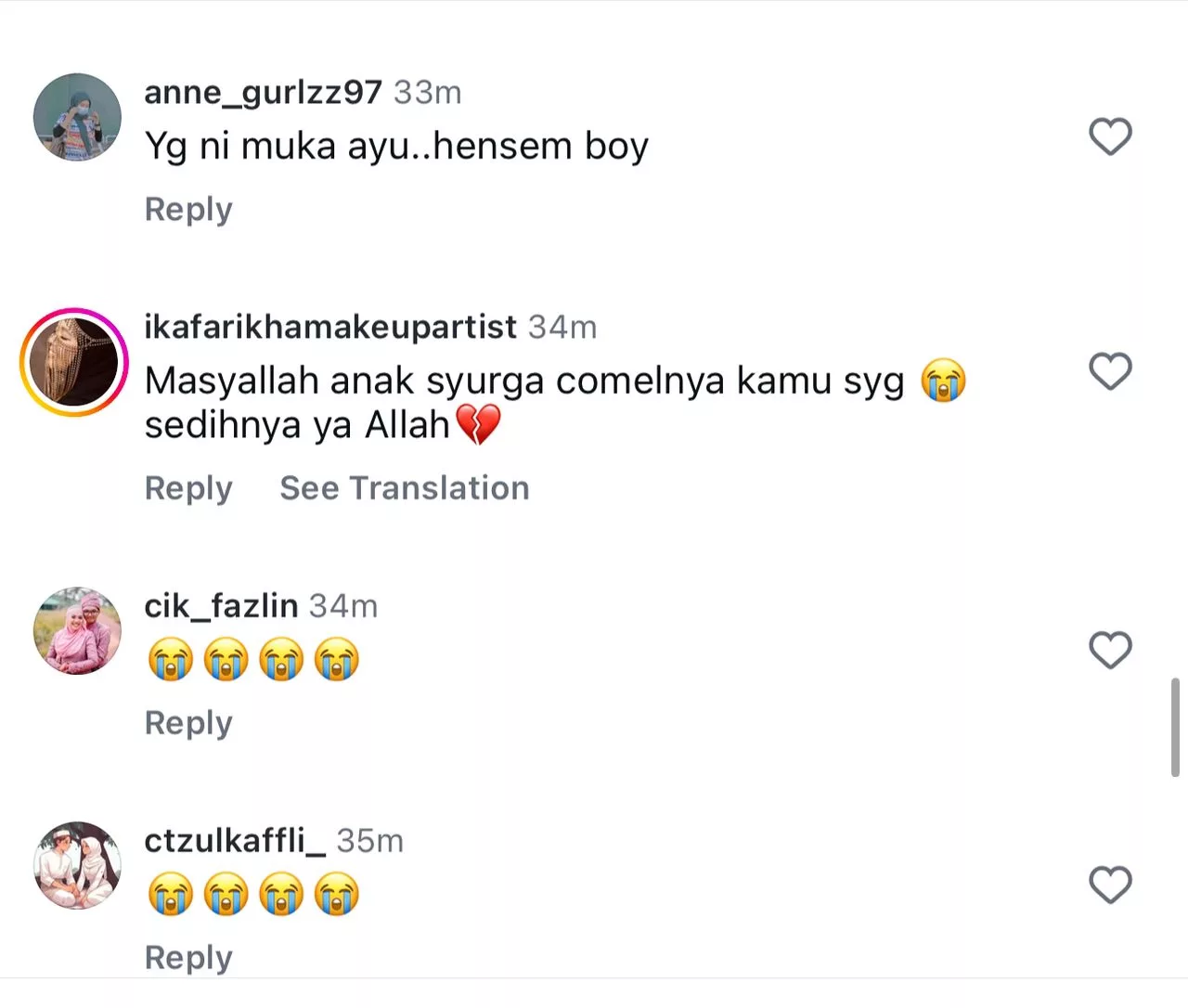 Hari Jumaat Penuh Kerinduan – Luahan Sebak Ayu Raudhah dan Zaquan Adha Buat Anak Syurga Mereka