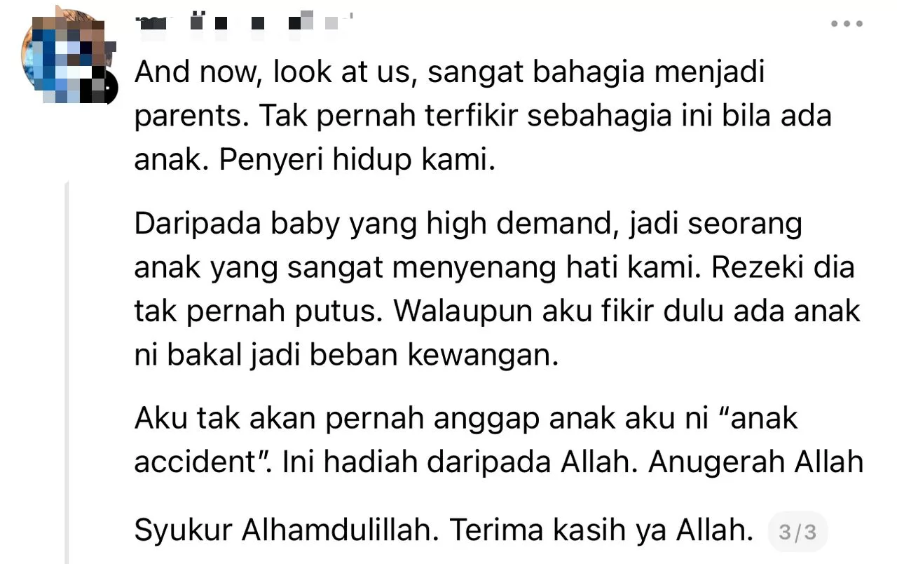 Child Free: Menangis Rasa Tak Ready Jadi Mak, Wanita Ini Akhirnya Luah Syukur Rupanya Anak Punca Rezeki