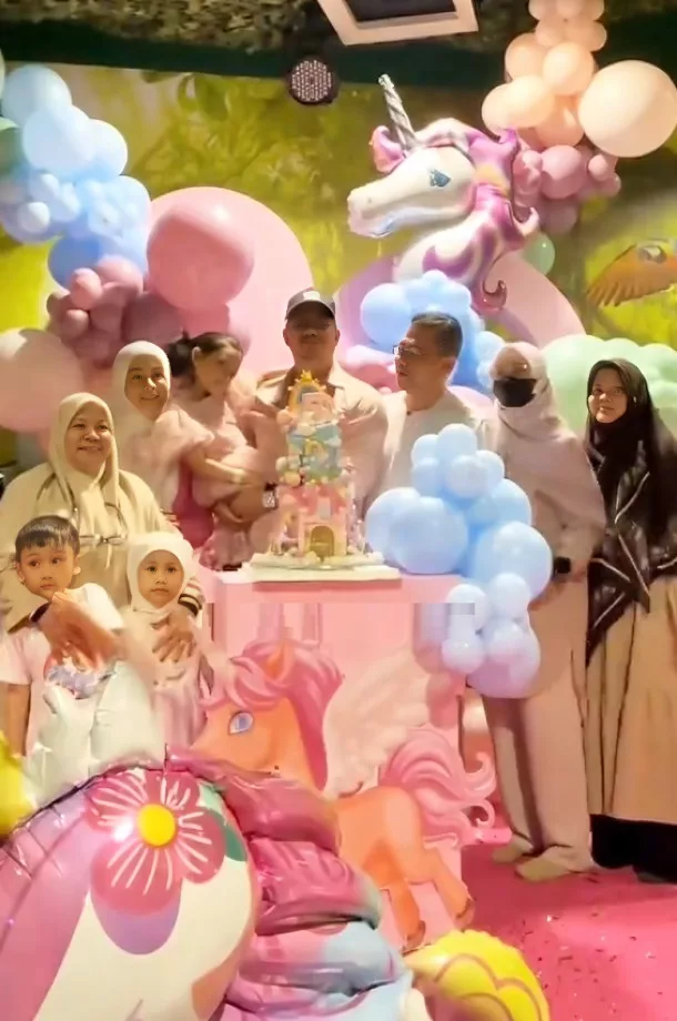 Sambutan Hari Lahir Tema Unicorn, Amira Layan Fatima Raih Perhatian, Sweet Sangat Tengok!
