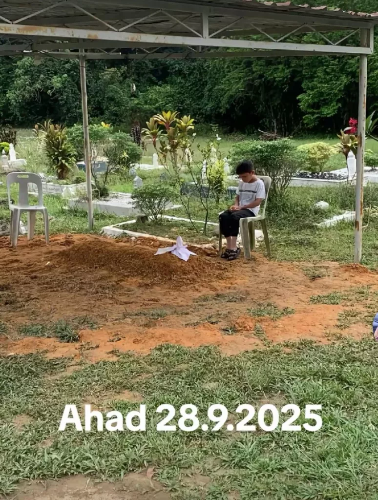 Setiap Hari Kawan Baik Ziarah Pusara Abdul Fatah, Gambar Ketiga Paling Menyentuh Hati