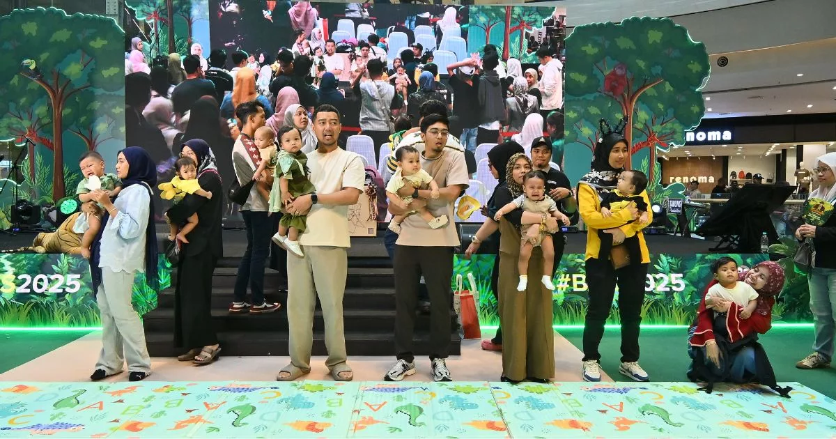 Baby Merangkak Race 2025 Gamat, 100 Bayi Berentap Merebut Gelaran Juara