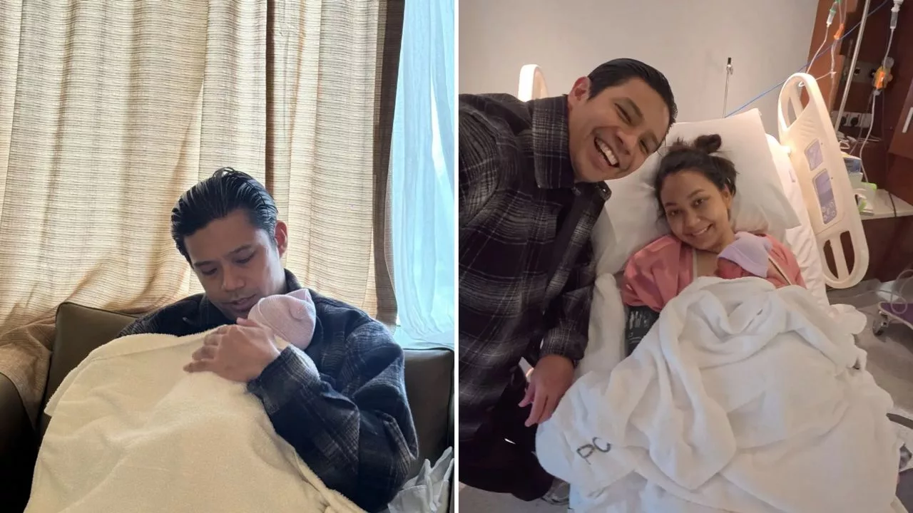 Kelahiran Cahaya Mata yang Dinanti: Noh Salleh & Fatin Athira Sambut Puteri Sulung