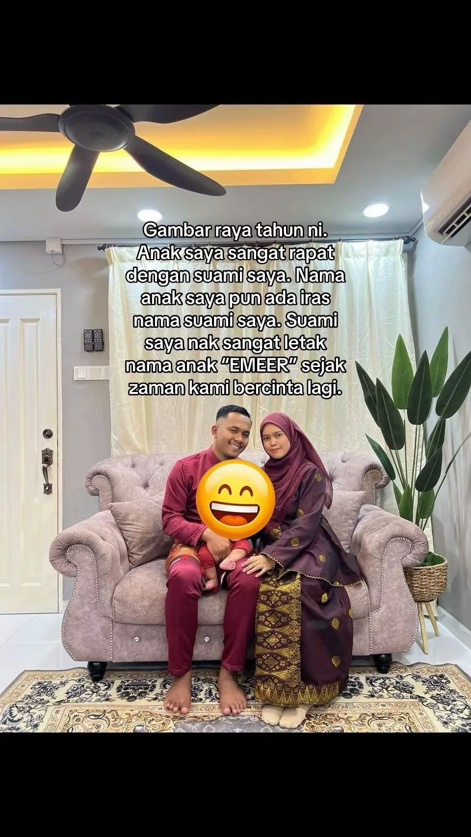 ‘Baju Uniform Penuh Tumpahan Susu Anak’, Kongsi 10 Gambar, Coretan Isteri Arwah Muhammad Amir Undang Sebak