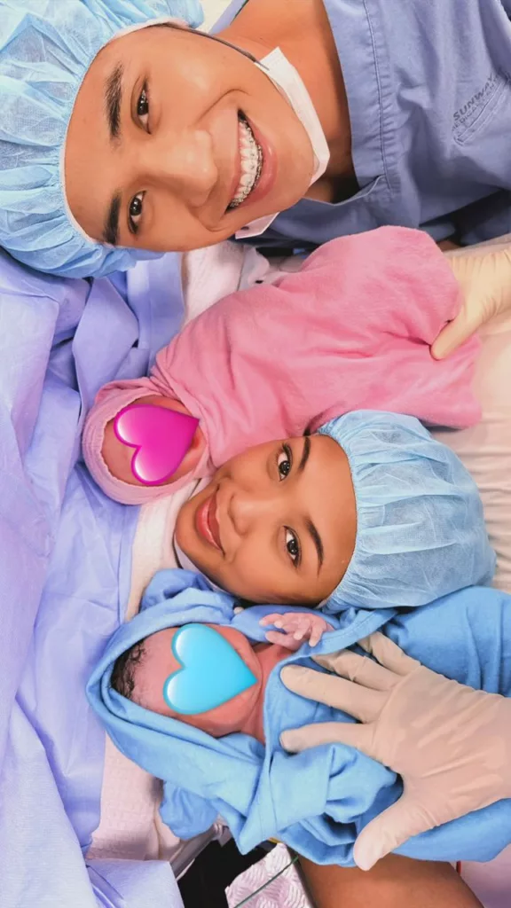 Penuh Emosi & Syukur, Sally Whoo Kongsi Momen Selepas Selamat Bersalin Anak Kembar