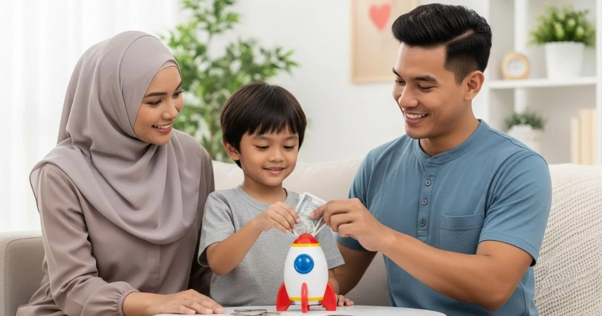 Nak Anak ‘Hidup’ Senang Bila Dah Besar, Ajar Dia Pentingnya Buat Simpanan Sejak Kecil