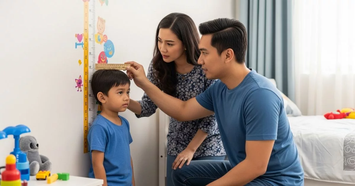 Risau Anak Tak Tinggi-Tinggi, Ini Rahsia Yang Perlu Ibu Tahu!