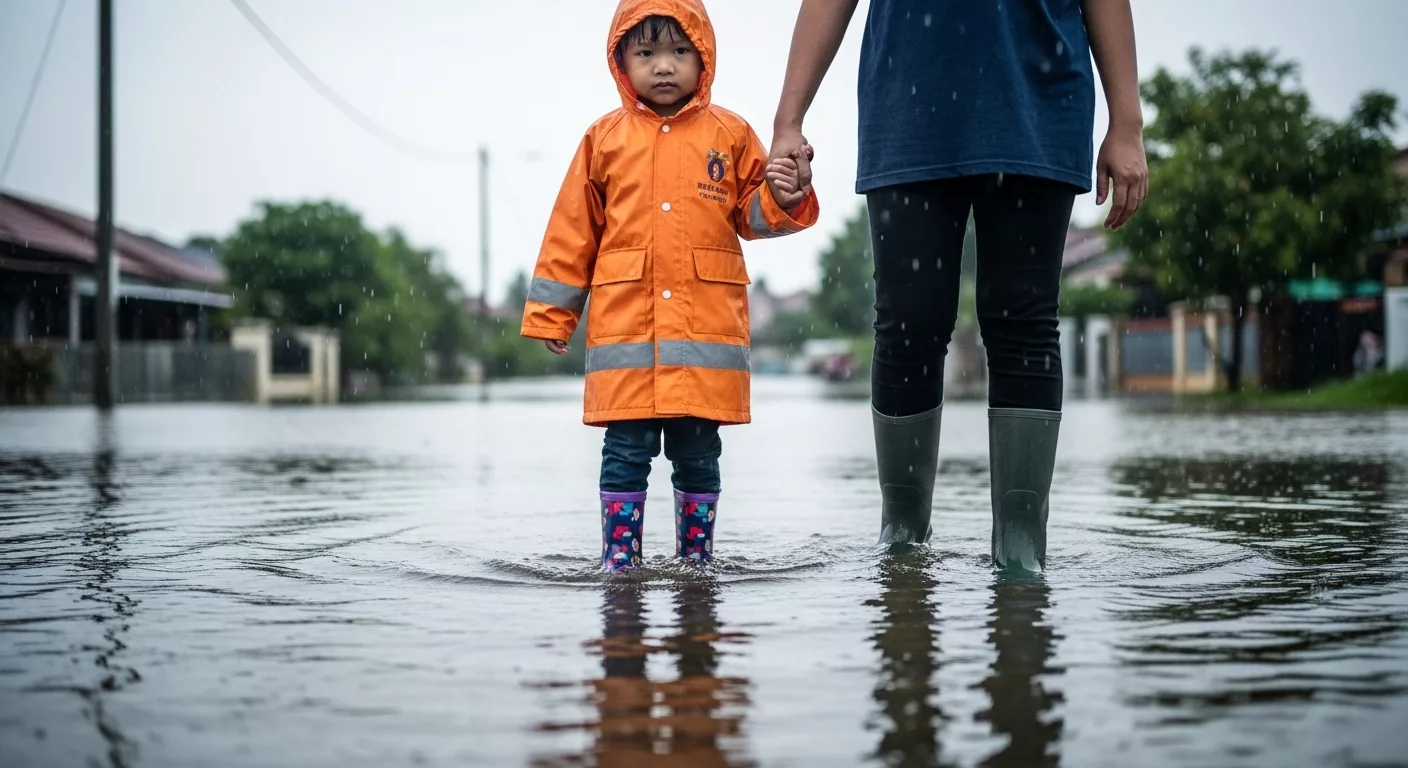Bahaya Penyakit Akibat Air Banjir: Ibu Ayah Wajib Waspada Elak Anak Dijangkiti