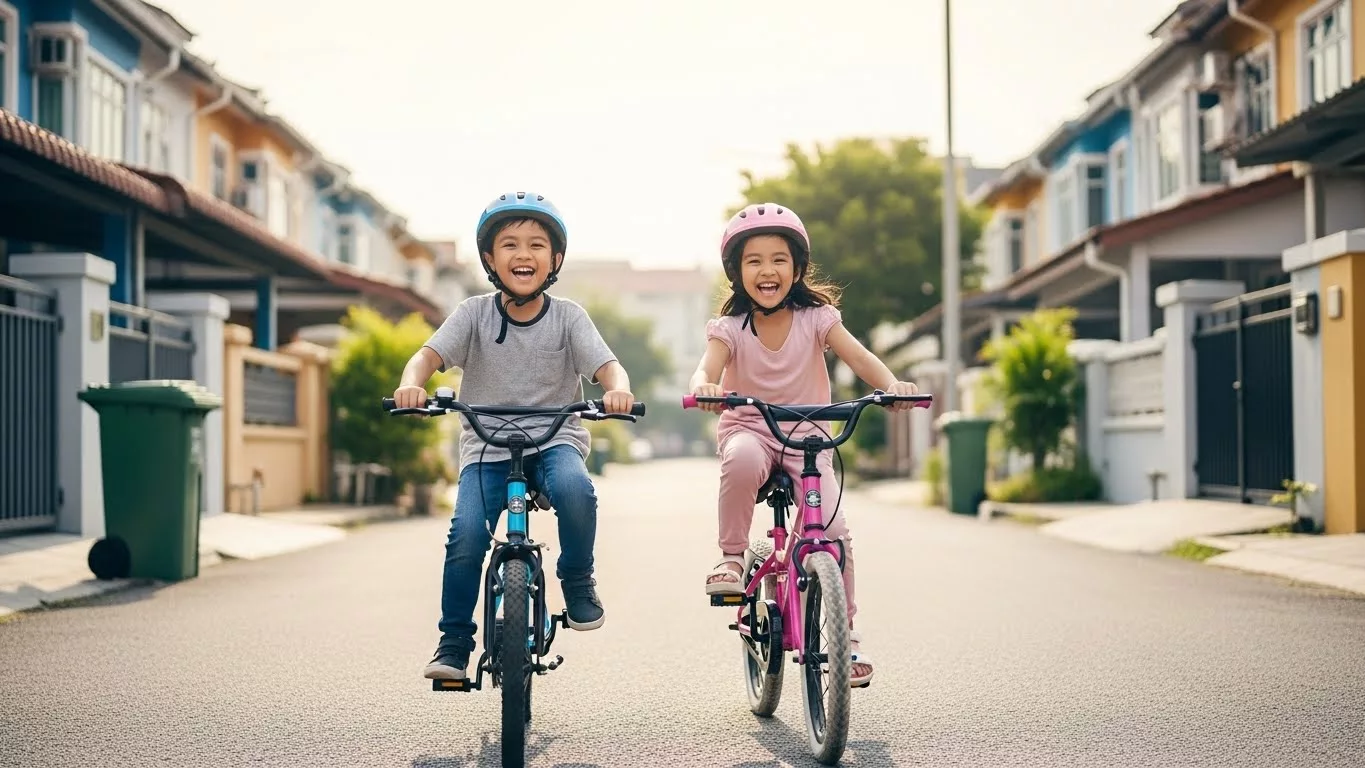 Berbasikal: Aktiviti Paling Penting Yang Bantu Pertumbuhan Anak Secara Menyeluruh