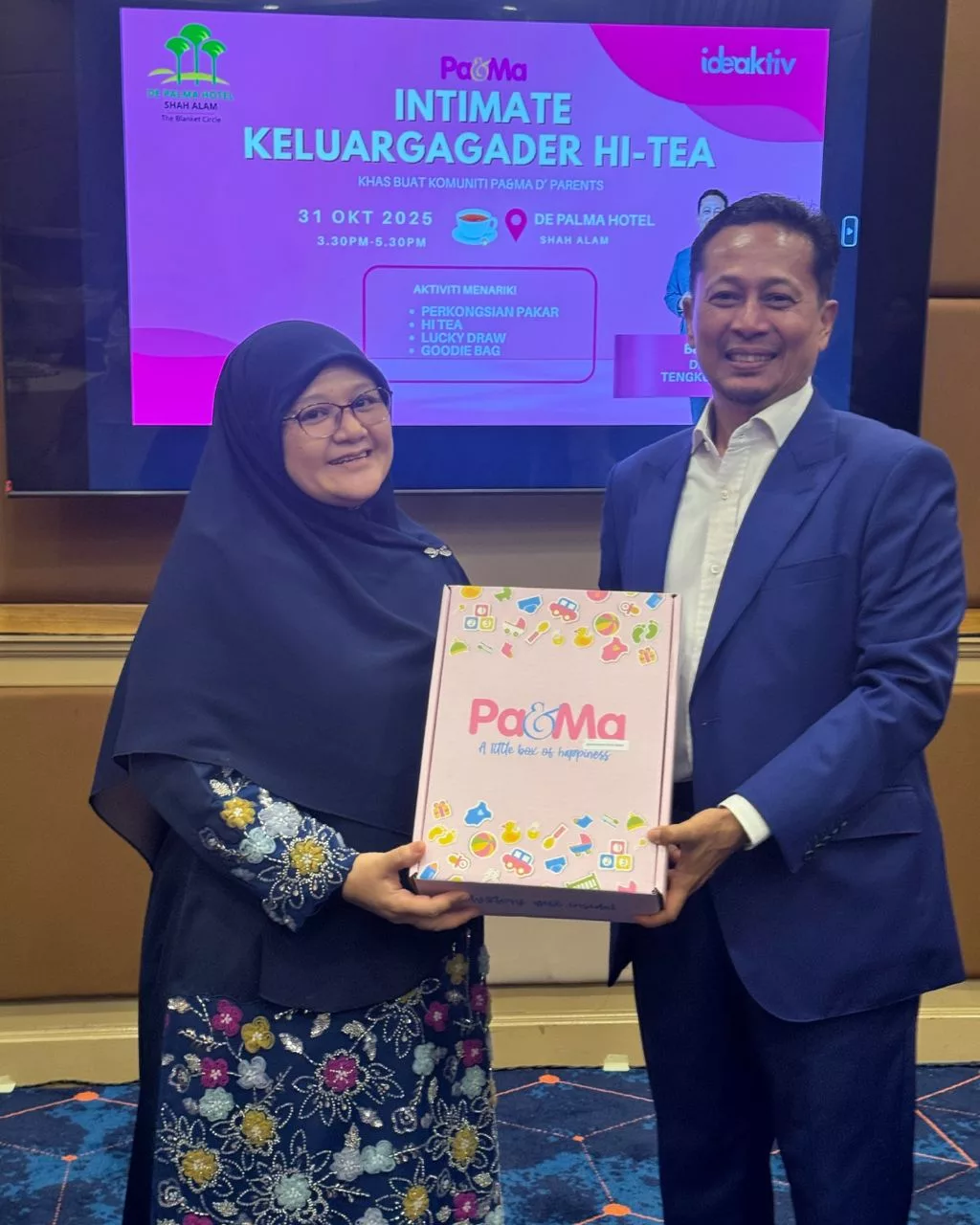 INTIMATE Keluargagader Day Hi-Tea Rai Komuniti Pa&Ma D’Parents Dalam Suasana Penuh Kasih