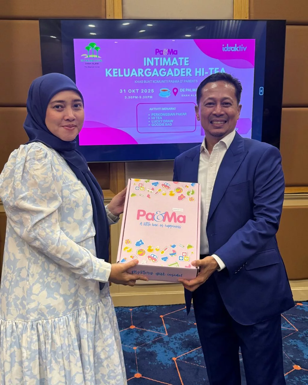 INTIMATE Keluargagader Day Hi-Tea Rai Komuniti Pa&Ma D’Parents Dalam Suasana Penuh Kasih