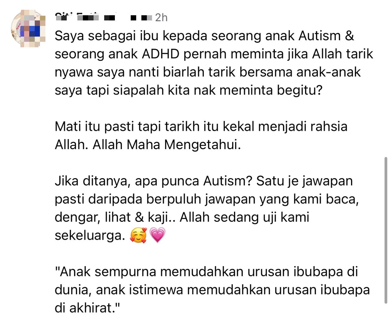 Kenyataan Mengejutkan Ikon Anak Istimewa Selangor Tentang Autisme Dikecam Hebat!