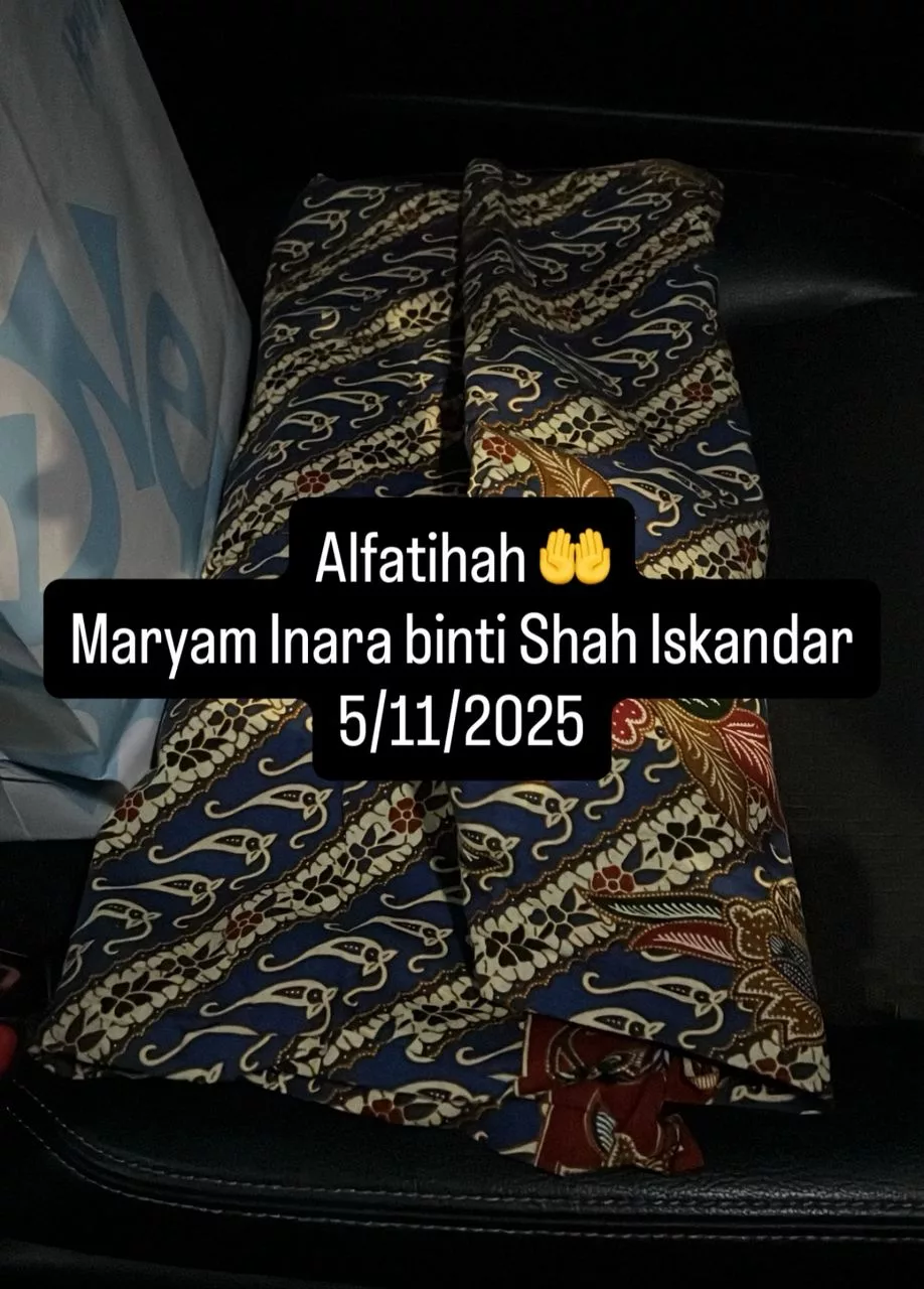 ‘Sindrom Edwards’  Shah Iskandar Redha Isteri Jalani Prosedur Gugur Bayi