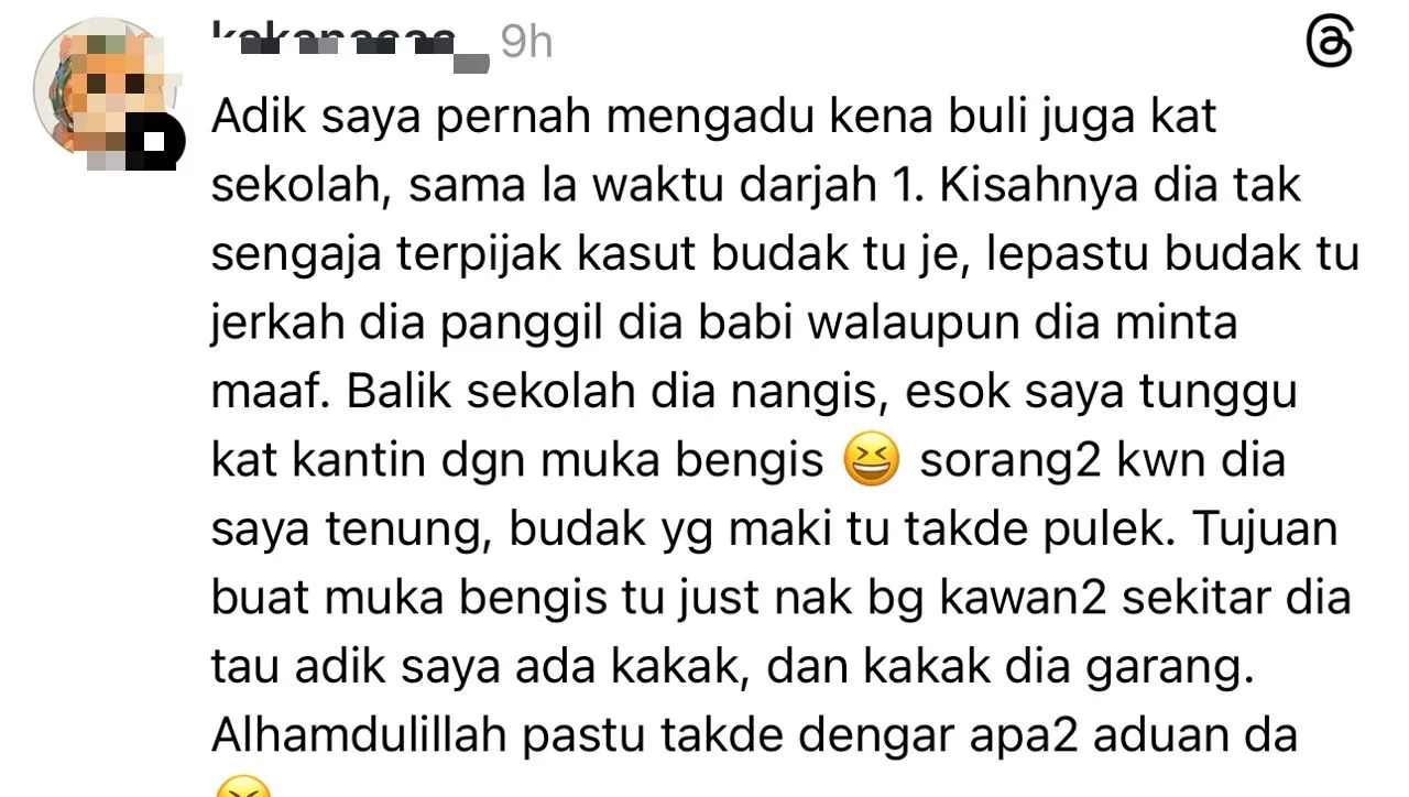 Buli Murid Sekolah Rendah: Kisah Trauma Darjah 1 Buat Ramai Sebak & Terbuka Mata
