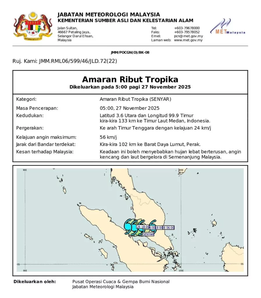 Ribut Tropika: Amaran Penting & Tip Keselamatan Keluarga Yang Wajib Ibu Ayah Tahu