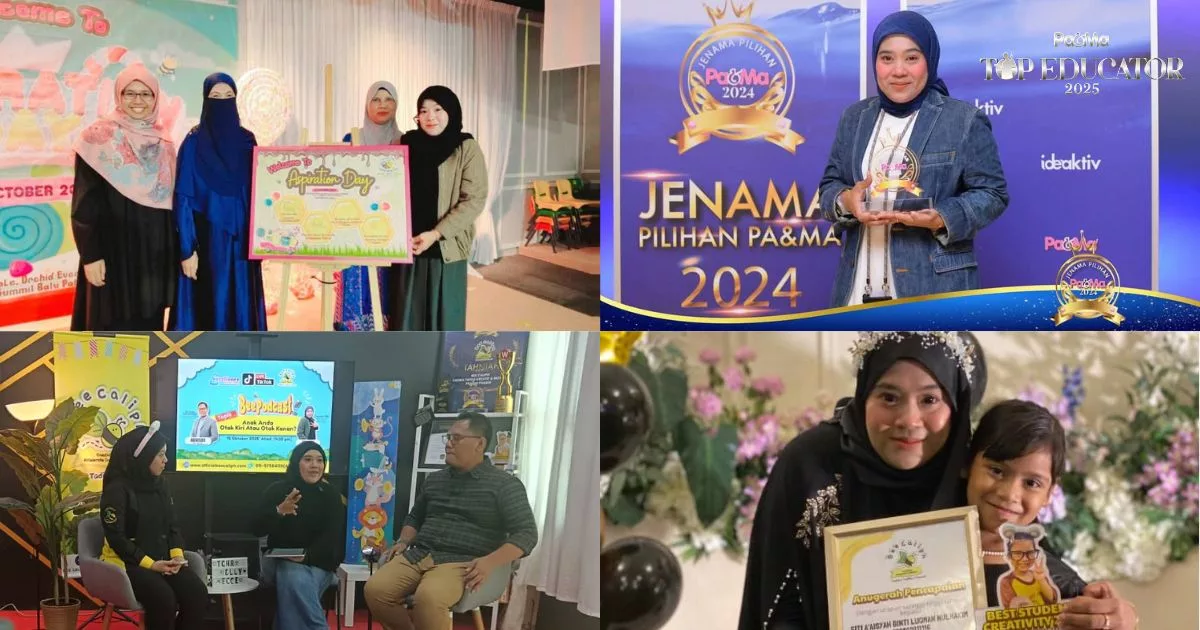 Bee Caliph Dinobatkan Sebagai Tadika Taska Dinamik, Ceria & Kreatif Untuk Top Educator Pa&Ma 2025 