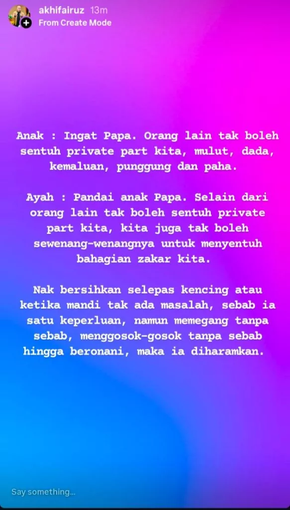 Anak Tanya Tentang Onani? Jangan Panik, Ini Cara Bijak Ibu Bapa Bertindak