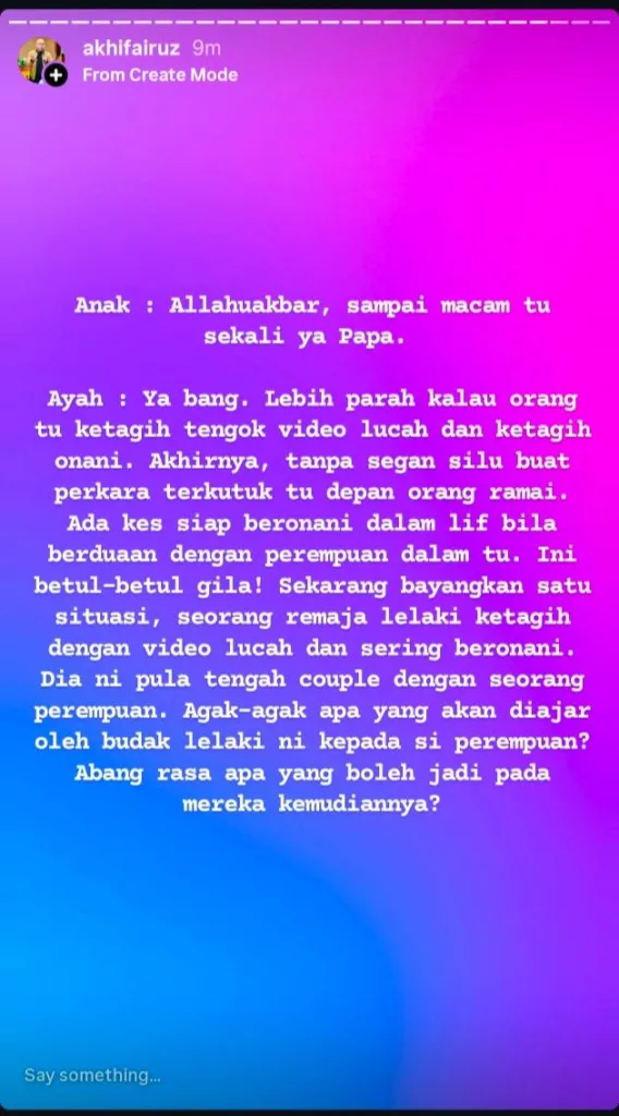 Anak Tanya Tentang Onani? Jangan Panik, Ini Cara Bijak Ibu Bapa Bertindak