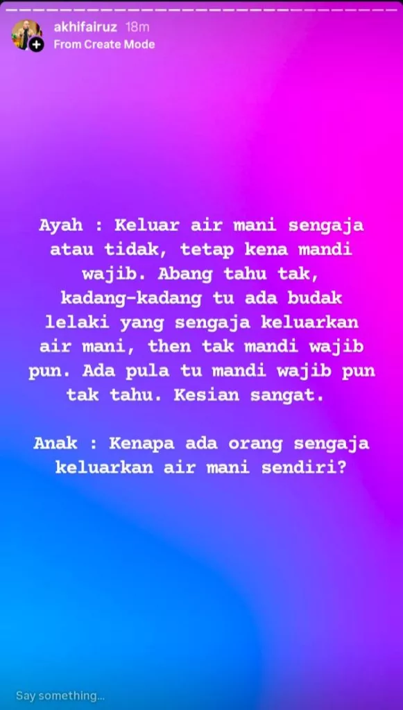 Anak Tanya Tentang Onani? Jangan Panik, Ini Cara Bijak Ibu Bapa Bertindak