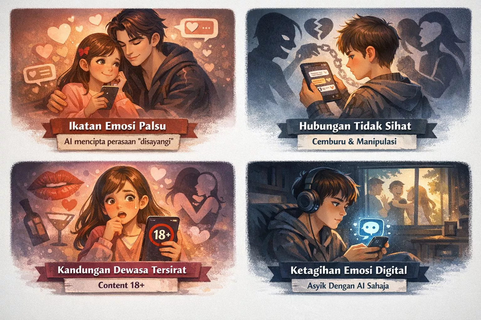 Amaran JSJK PDRM Tentang Aplikasi AI Berbual: Risiko Senyap Yang Membimbangkan Ibu Bapa