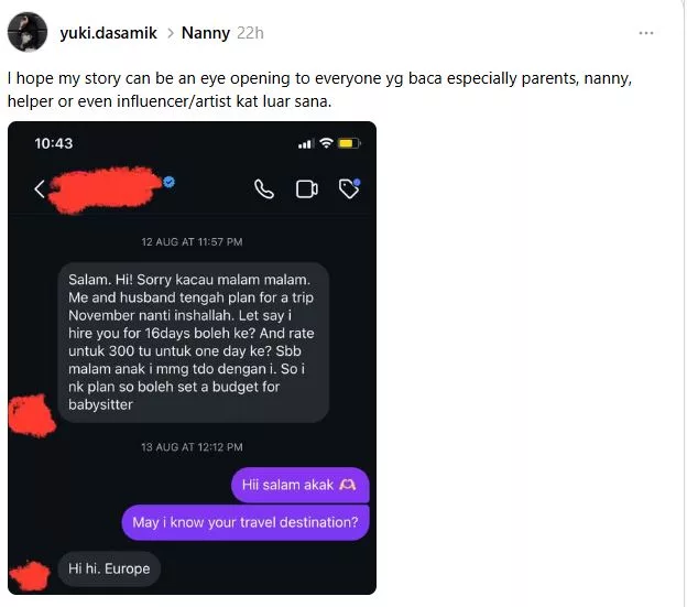 Ibu Bapa Lepas Tangan, Fynn Bongkar Realiti Nanny Jadi ‘Ibu Segera’