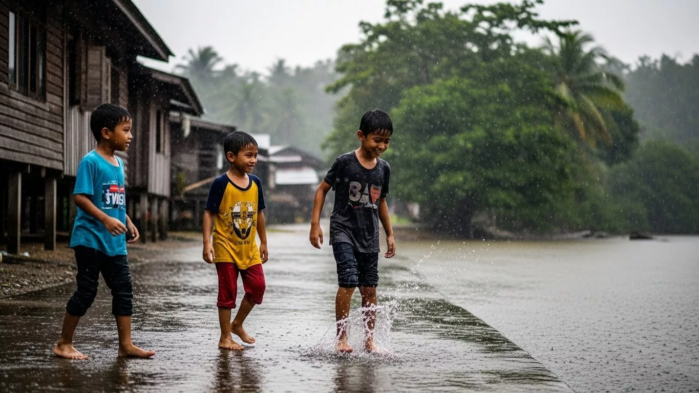 Amaran METMalaysia: Hujan Berterusan di Enam Negeri & Tip Keselamatan Anak-Anak Yang Wajib Ibu Bapa Tahu
