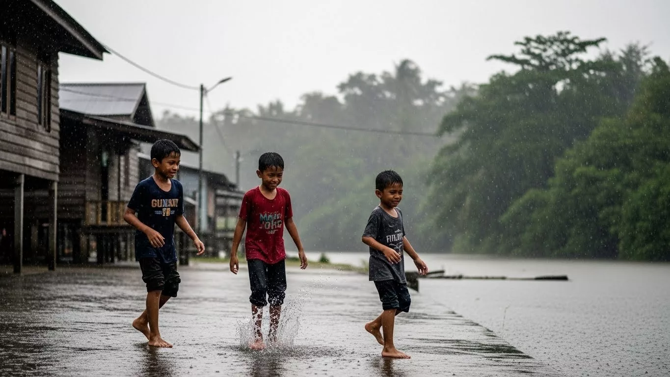 Amaran METMalaysia: Hujan Berterusan di Enam Negeri & Tip Keselamatan Anak-Anak Yang Wajib Ibu Bapa Tahu
