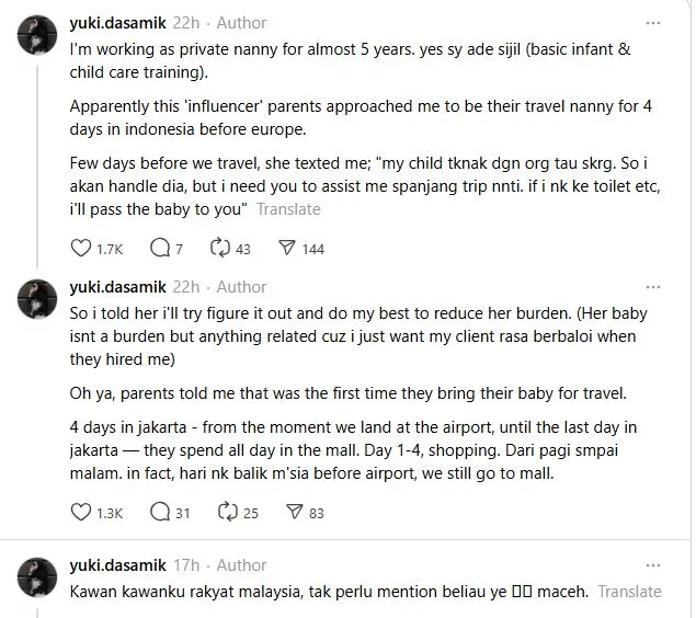 Ibu Bapa Lepas Tangan, Fynn Bongkar Realiti Nanny Jadi ‘Ibu Segera’