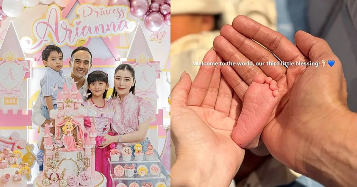 Chryseis Tan Kini Ibu Anak Tiga,  Selamat Lahir Cahaya Mata Lelaki