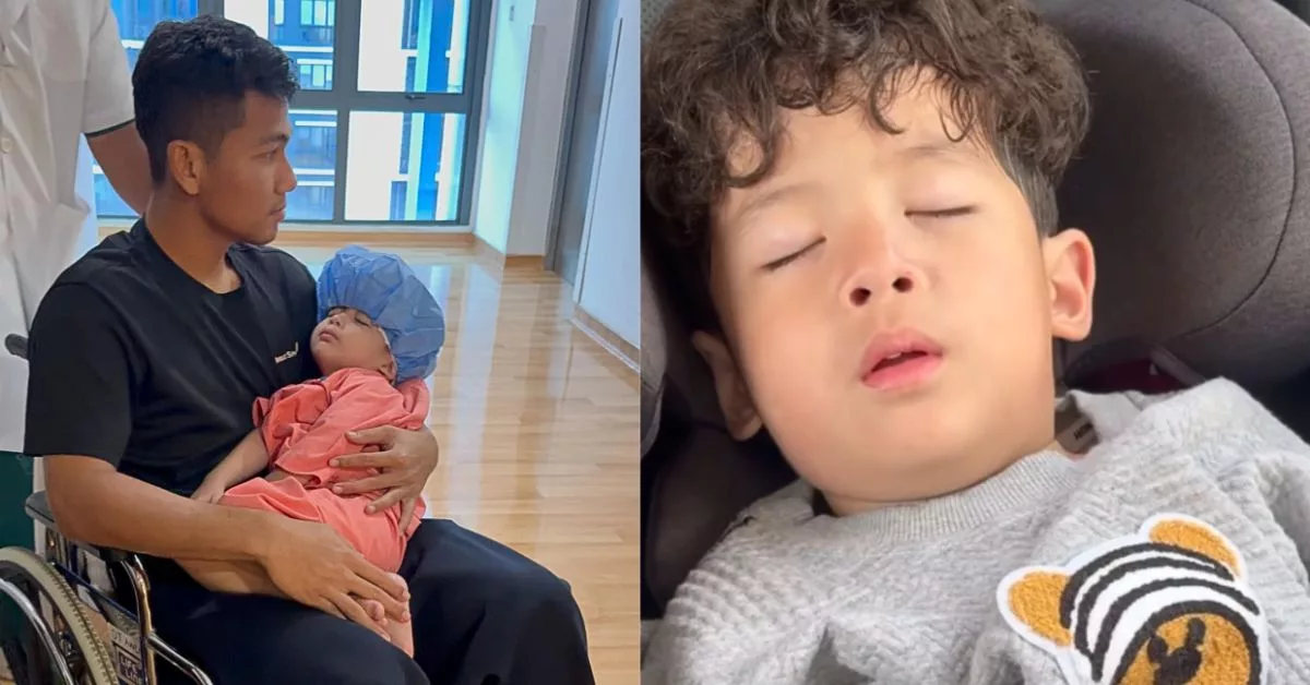 Tonsil Bengkak Kanak-Kanak Tahap 4, Eyra Hazali Kongsi Detik Cemas Anak Hampir Sukar Bernafas